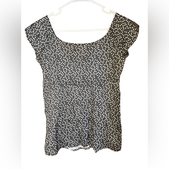 J Crew Polka Dot Top Blouse Womens Size 0 XS - Picture 2 of 6